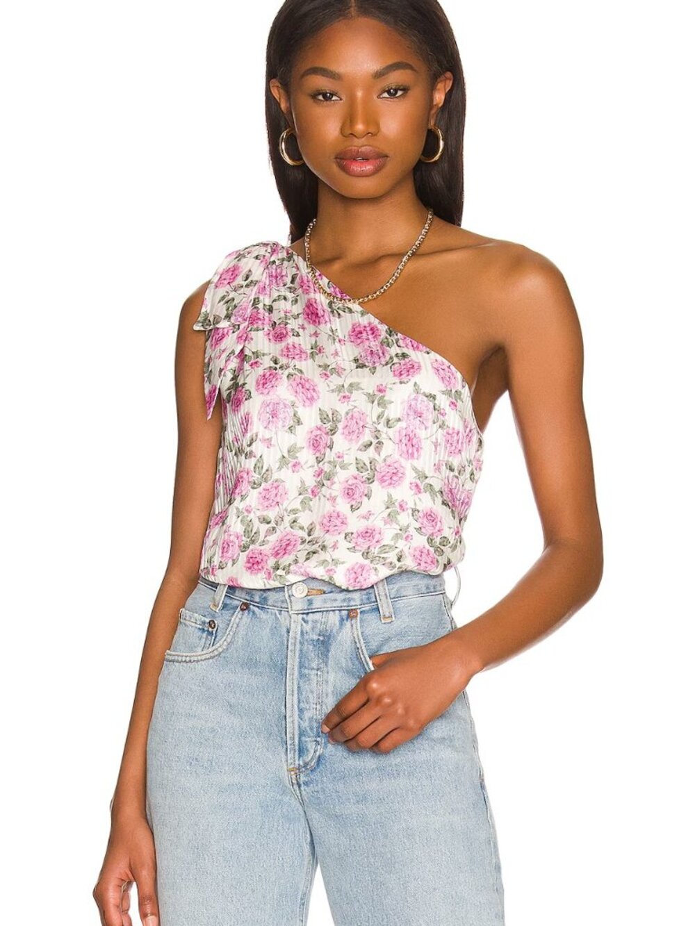 NWT Ronny Bodysuit CAMI NYC  Size Small Color Confetti Flora